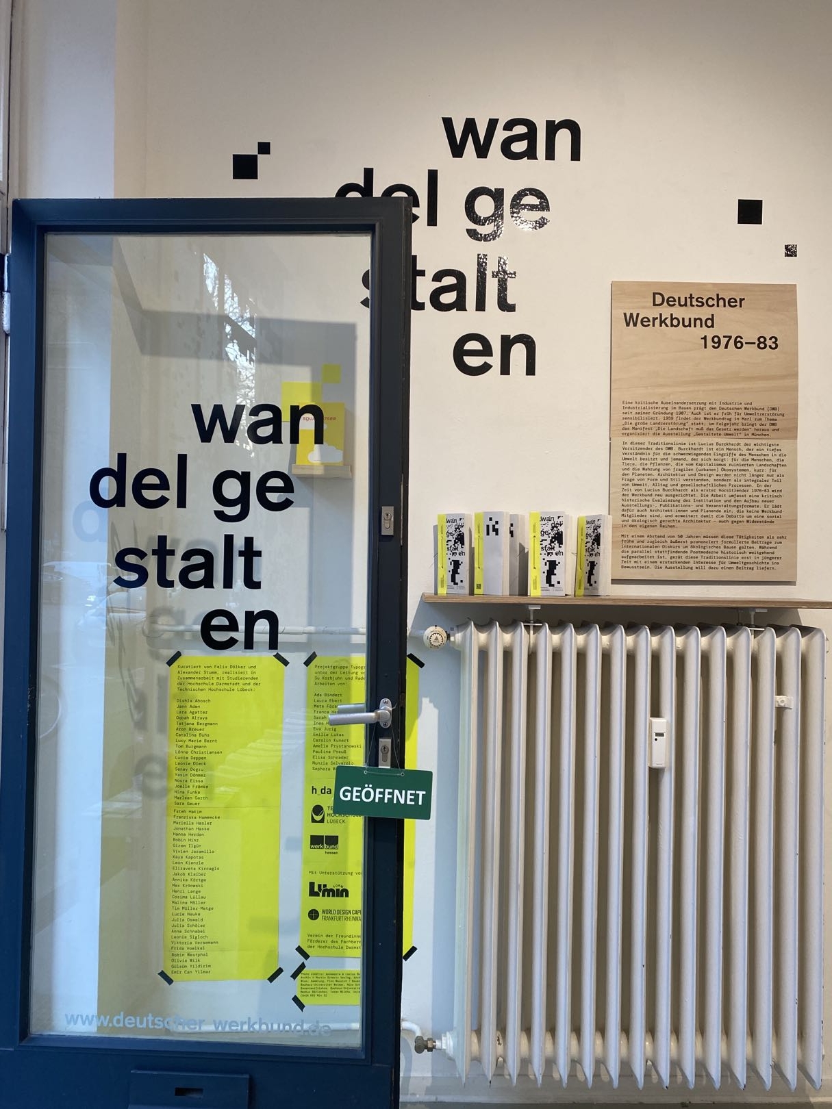 Ausstellung Raum