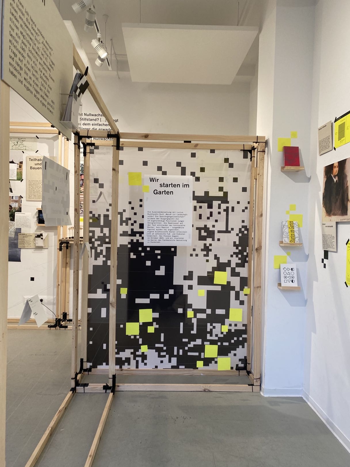 Ausstellung Raum