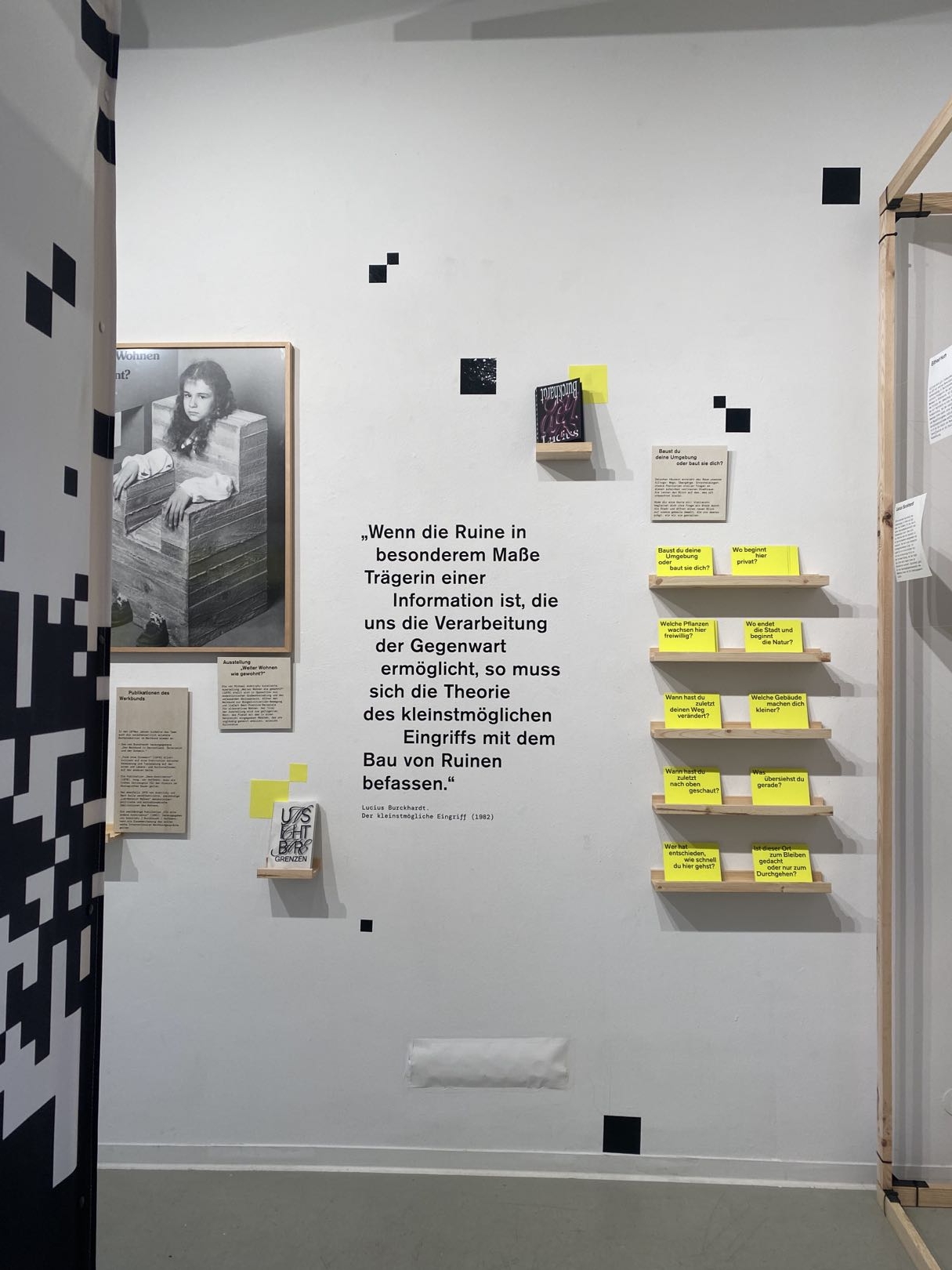 Ausstellung Raum